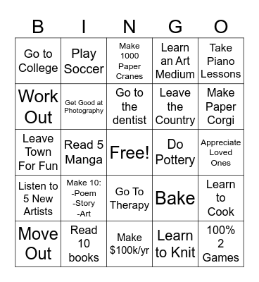 2025 ayeeeee Bingo Card