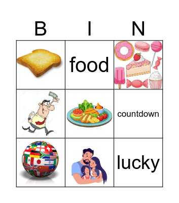 New Year Traditions Bingo Card