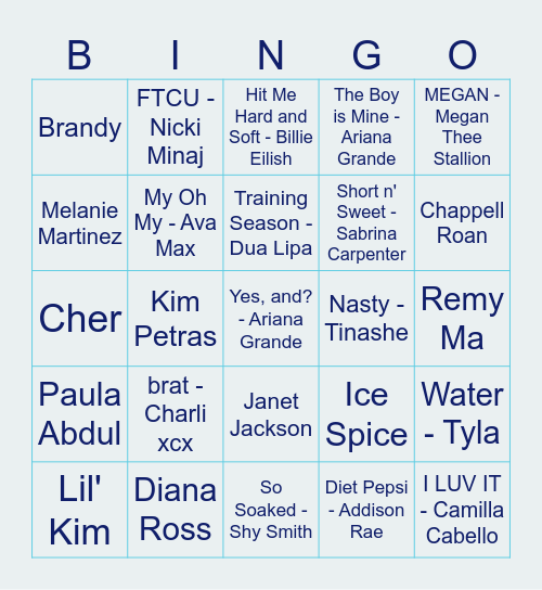 Drag Race S17 BINGO Card