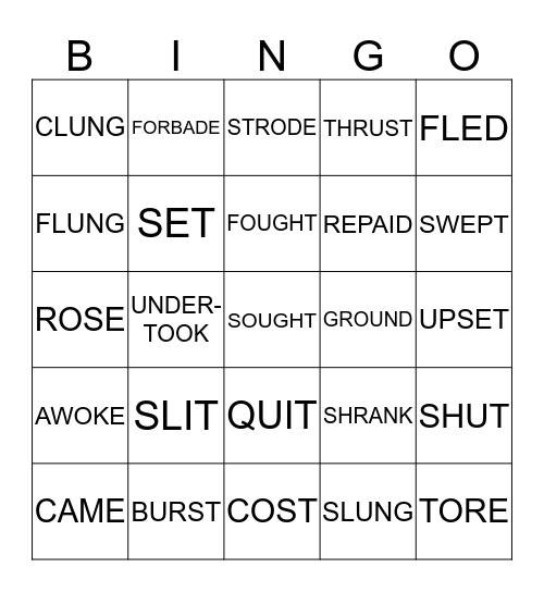 #1 REVIEW FOR QUIZ #3 Bingo Card