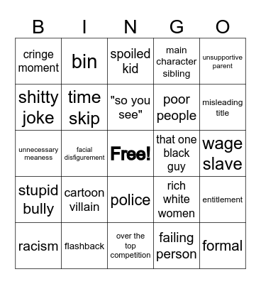dhar man Bingo Card