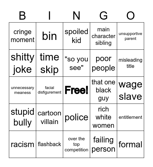 dhar man Bingo Card