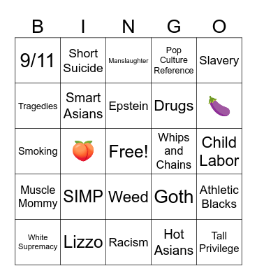 OE bingo Card