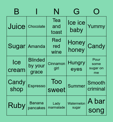 Coffee vibes Bingo Card