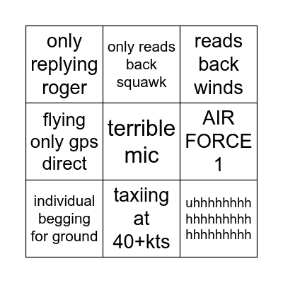 ATC24 bingo Card