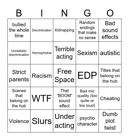 Tomorrow’s Teachings Bingo Card
