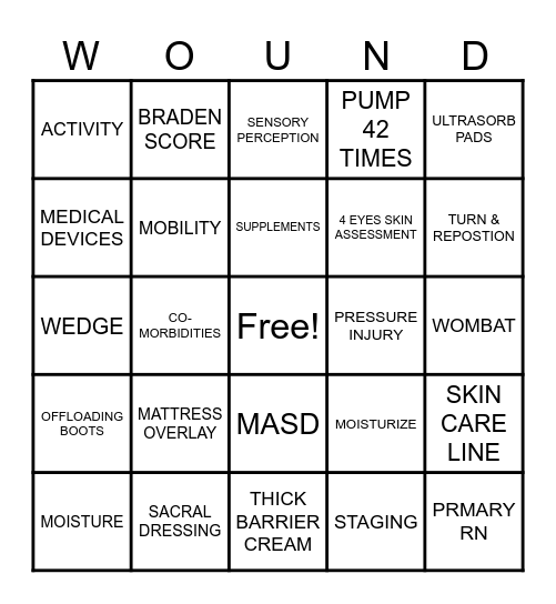 SKILLS FAIR 2025 Bingo Card