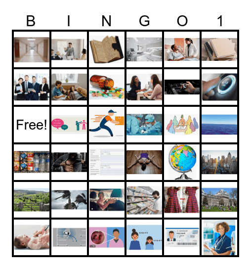 Week 1 Bingo Card