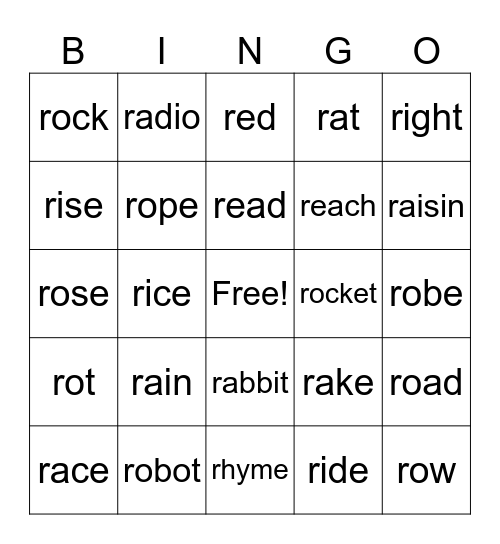 /r/ Bingo Card
