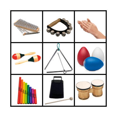 CLASSROOM INSTRUMENTS Bingo Card