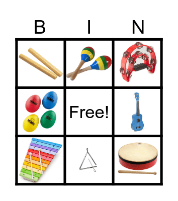 Music Week Bingo Card