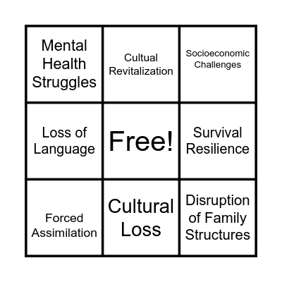 BINGO! Bingo Card