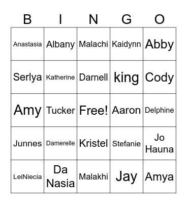 Chinese zodiac bingo Card