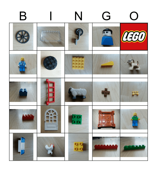 Stans Lego bingo Card