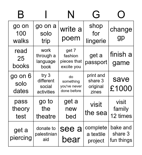 SRH2025 Bingo Card