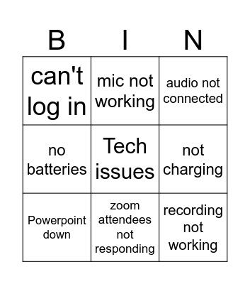 AL: USASK LAw Bingo Card