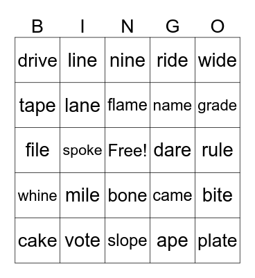 Unit 6 Week 1 Bingo Card