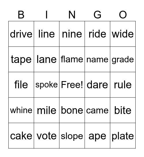 Unit 6 Week 1 Bingo Card