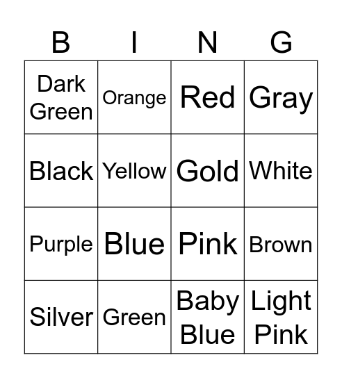 Study Hall Rules Bingo Card