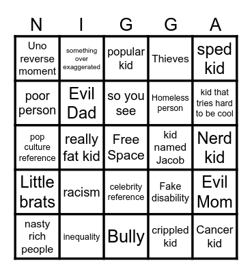 Dhar mann bingo Card