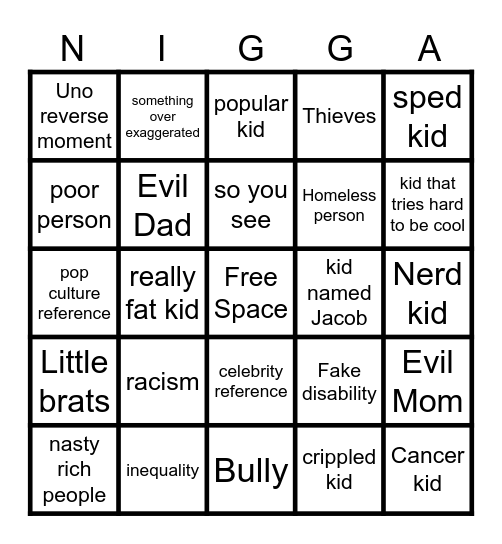 Dhar mann bingo Card