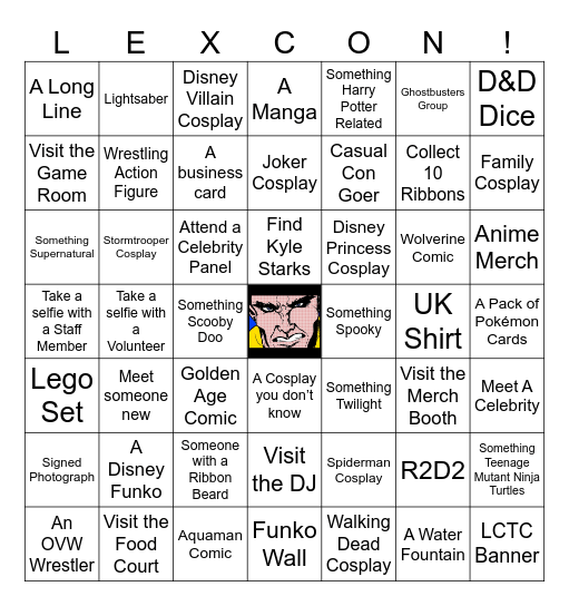 Find/Do the following and take a pic! Bingo Card