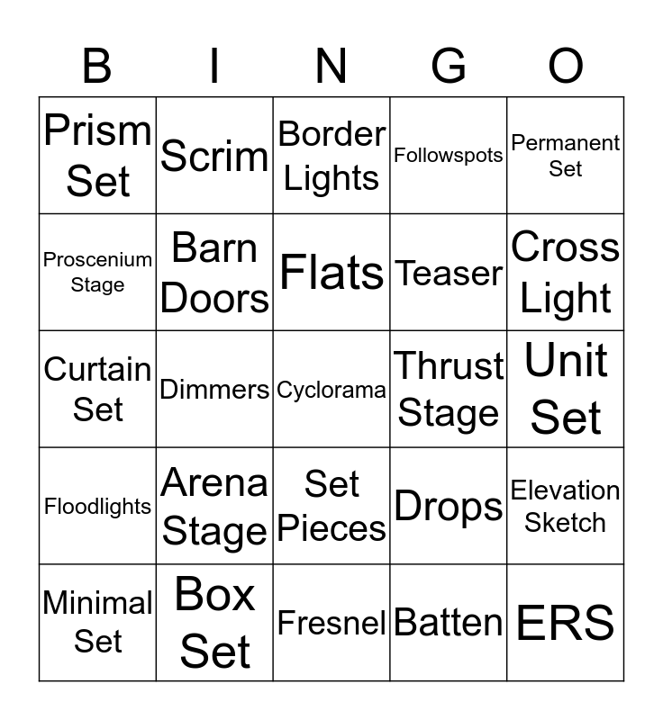 Tech Vocab Bingo~~~~~`!!!!!!!!! Bingo Card