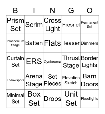 Tech Vocab Bingo~~~~~`!!!!!!!!! Bingo Card