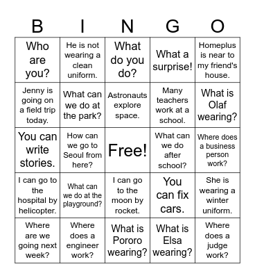 S10 Units 1-10 Review Bingo Card