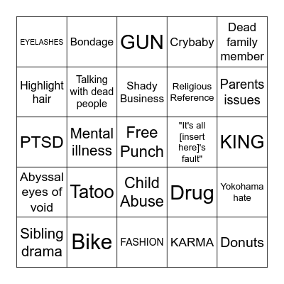 WAKUI BINGO Card