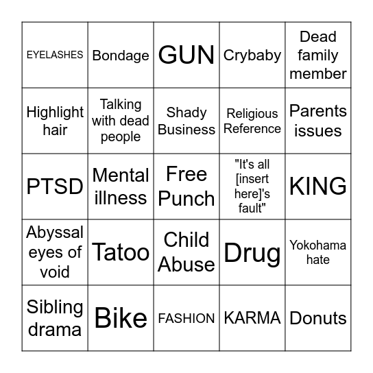 WAKUI BINGO Card