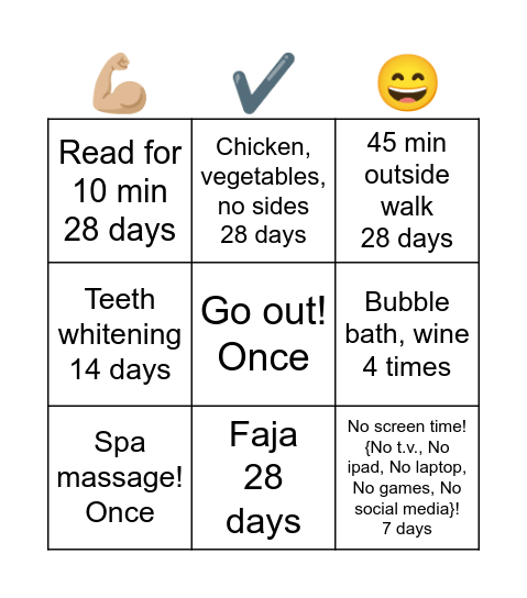 February 2025 Bingo Card