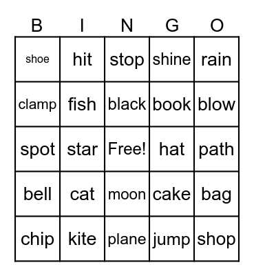 WIN Time Bingo Card