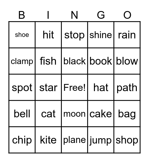 WIN Time Bingo Card