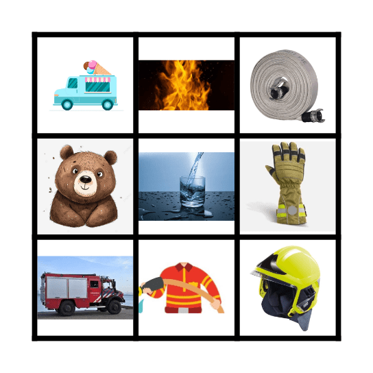brandweer oscar Bingo Card