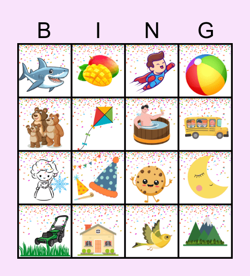 Knuste Kidzz Bingo 2025 Bingo Card