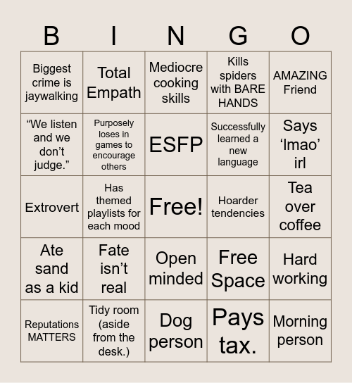 Sarmaten Bingo Card