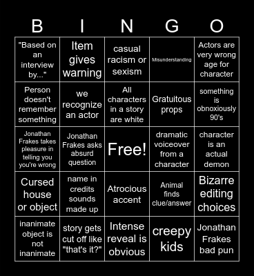 Fact or Fiction bingo for based moms Bingo Card