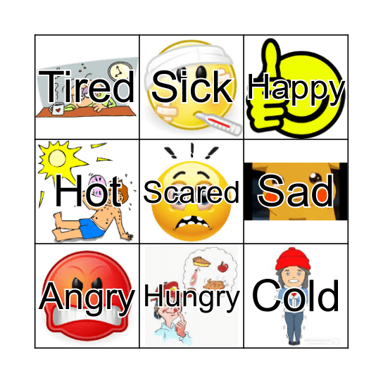 How are you today? Bingo Card