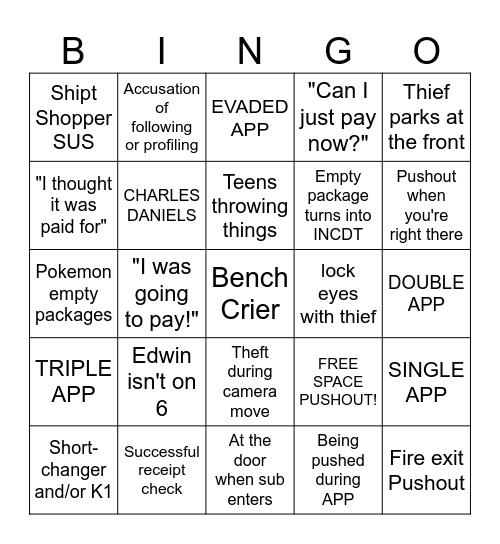 T1931 2025 BINGO! Bingo Card