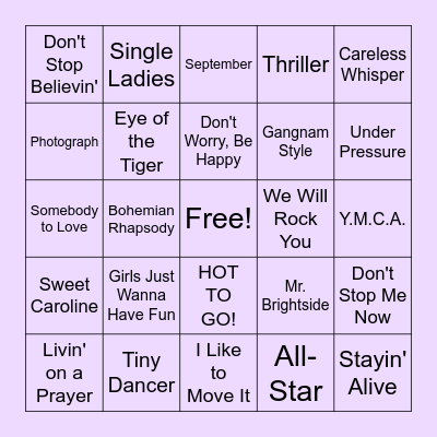 🎶 Chorale Sing-O! 🎶 Bingo Card