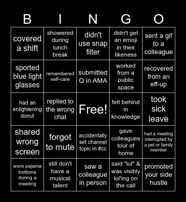 Aeroline UK 2025 KO BINGO ! Bingo Card