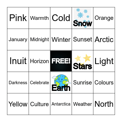 Return of the Sun Bingo Card