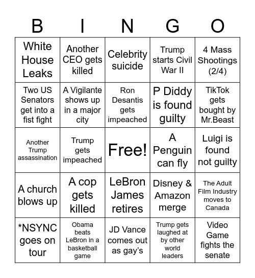 Qs 2025 Bingo Card