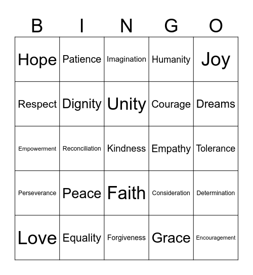 All My Sisters Bingo! Bingo Card