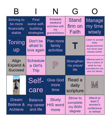 Marguerite's 2025 Bingo Board Bingo Card