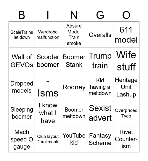 Springfield Bingo Card