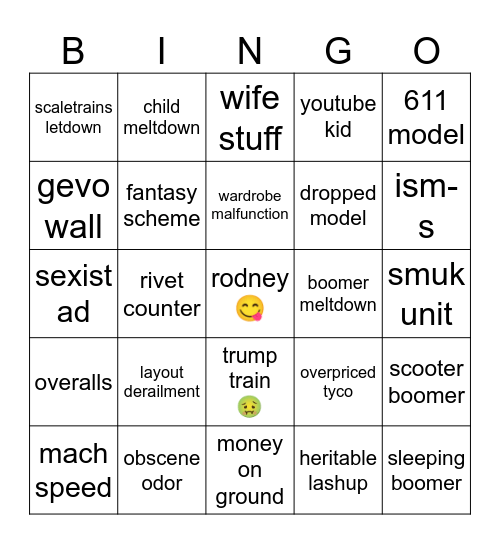 springfield 2025!!! Bingo Card