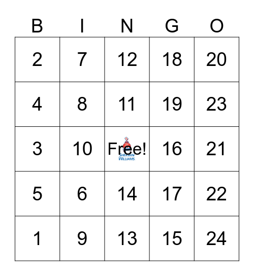 SECOND SHIFT Bingo Card