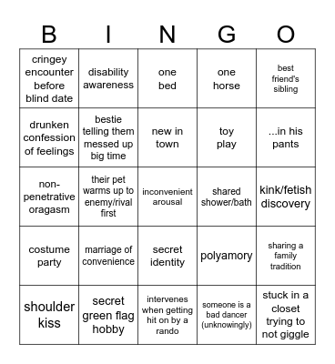 heart eyes bingocard Bingo Card